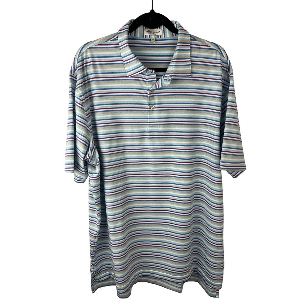 Men's Peter Millar Summer Comfort Striped Polo XL